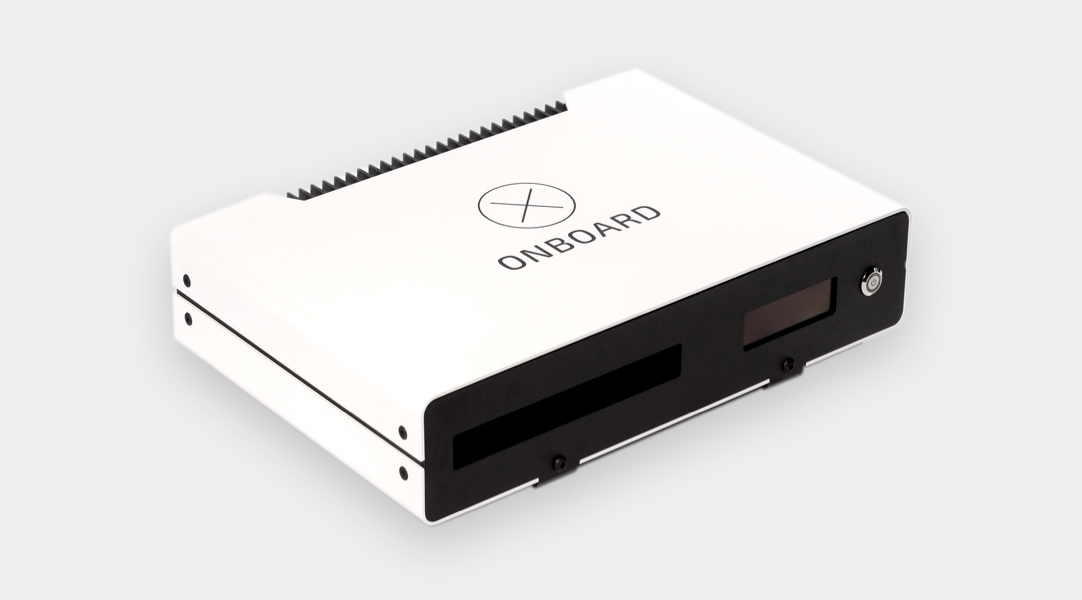The new <i>Onboard Server</i> Now more <i>powerful and durable</i>