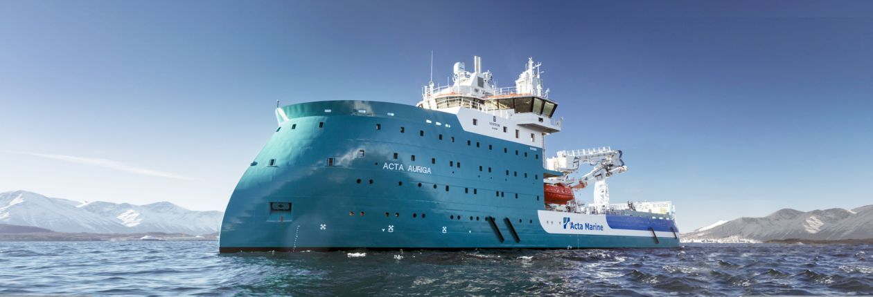 Wind in our Sails with <i>Acta Marine</i>